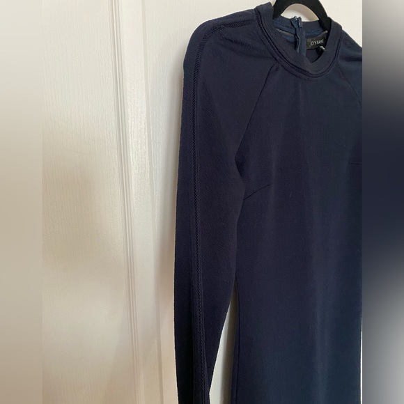 Dynamite Navy Blue Long Sleeve Dress - Picture 3 of 6
